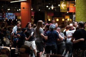 photo of people social dancing